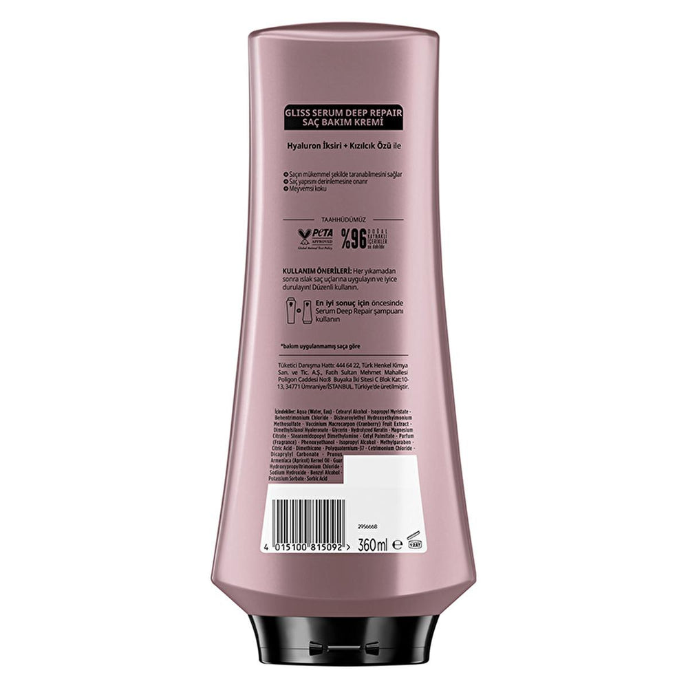 Gliss Serum Deep Repair Hair Conditioner: Revitalize Damaged Hair with Amino Protein Serum for Ultimate Restructuring and Elasticity - image 4