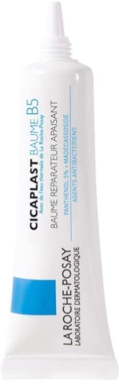 La Roche-Posay Cicaplast Baume B5: Soothing Repair Cream for Sensitive, Dry &amp; Irritated Skin | Paraben &amp; Fragrance-Free, Baby &amp; Adult Safe La Roche-Posay Cicaplast B5: Soothing Skin Repair Cream La Roche Posay Cicaplast Baume B5, soothing repair cream, sensitive skin cream, paraben free skin cream, fragrance free skin cream, baby skin repair cream, dermatological skin repair cream, skin barrier repair cream, post procedure skin cream, dry skin relief cream, sensitive skin, dry skin, irritated skin, skin rep