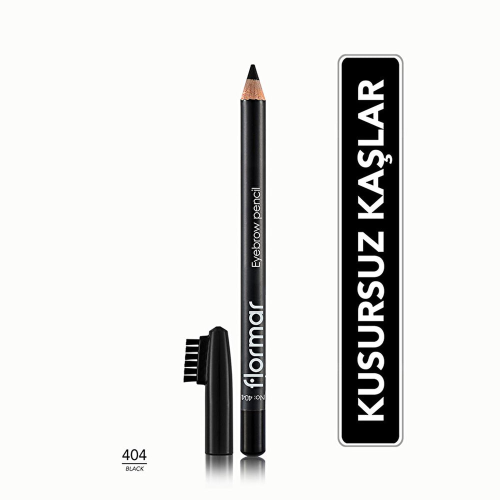 Flormar Eyebrow Pencil - Natural, Long-Lasting Eyebrow Makeup with Built-in Brush - view 4