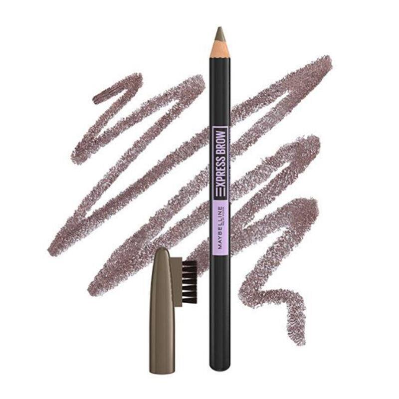 Maybelline Eyebrow Express Pencil 04 Medium Brown - Long-Lasting Eyebrow Pencil for Natural Look - view 2