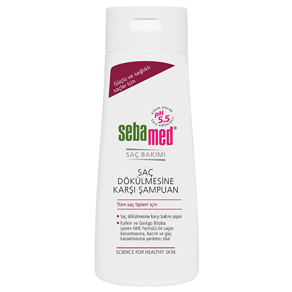 Sebamed Anti-Hair Loss Shampoo 400ml - Gentle, Caffeine & Ginkgo Biloba Enriched for Hair Loss Prevention - Shampoo