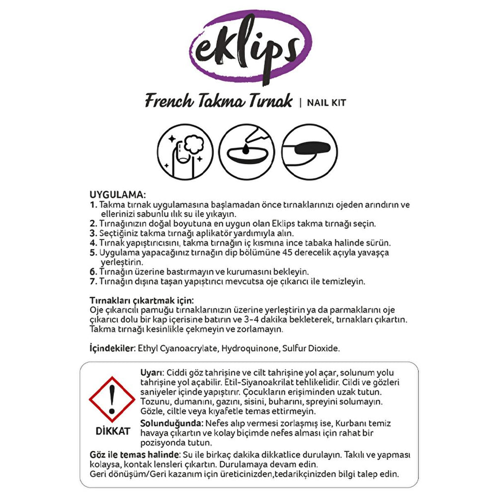 Eklips French Beige Short Square False Nails - Salon Quality Press On Nails for Easy DIY Manicure Eklips French Beige False Nails - Short Square Press Ons false nails, fake nails, press on nails, french manicure nails, beige false nails, short square nails, DIY manicure, artificial nails, glue on nails, Eklips nails, nail enhancements, nail art, french beige, short nails, square nails, beauty, cosmetics, manicure, pedicure, salon quality nails, easy application, affordable beauty, gift for her, womens nails