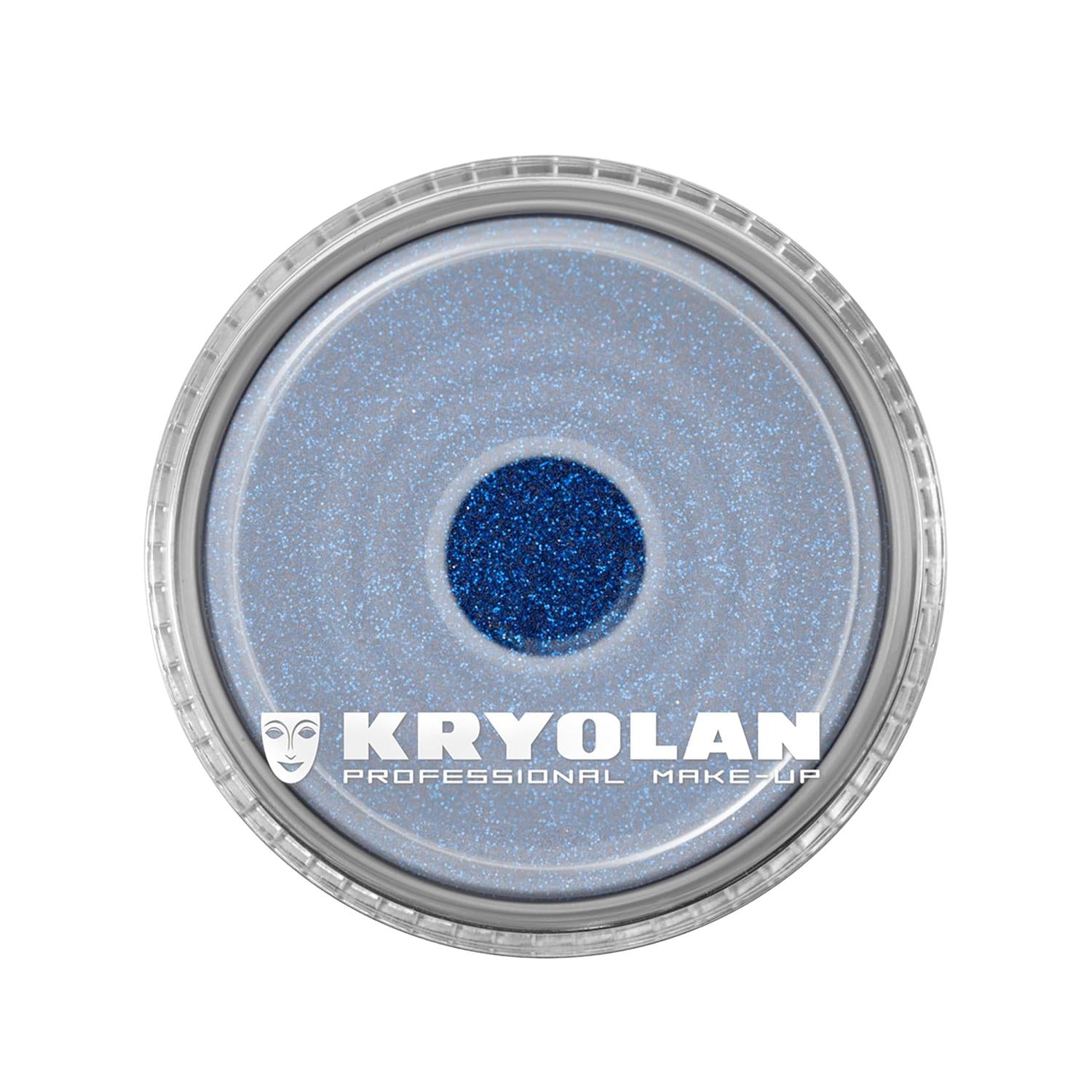 Kryolan Polyester Glimmer Fine Navy Blue Glitter 4 g