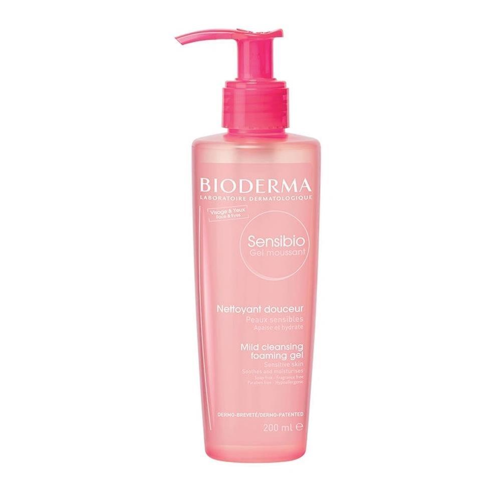 Bioderma Sensibio: Gentle Facial Cleansing Gel for Sensitive Skin - Hypoallergenic, Makeup Remover, D.A.F Complex - Soothing & Protective, 6.76 fl oz - image 6