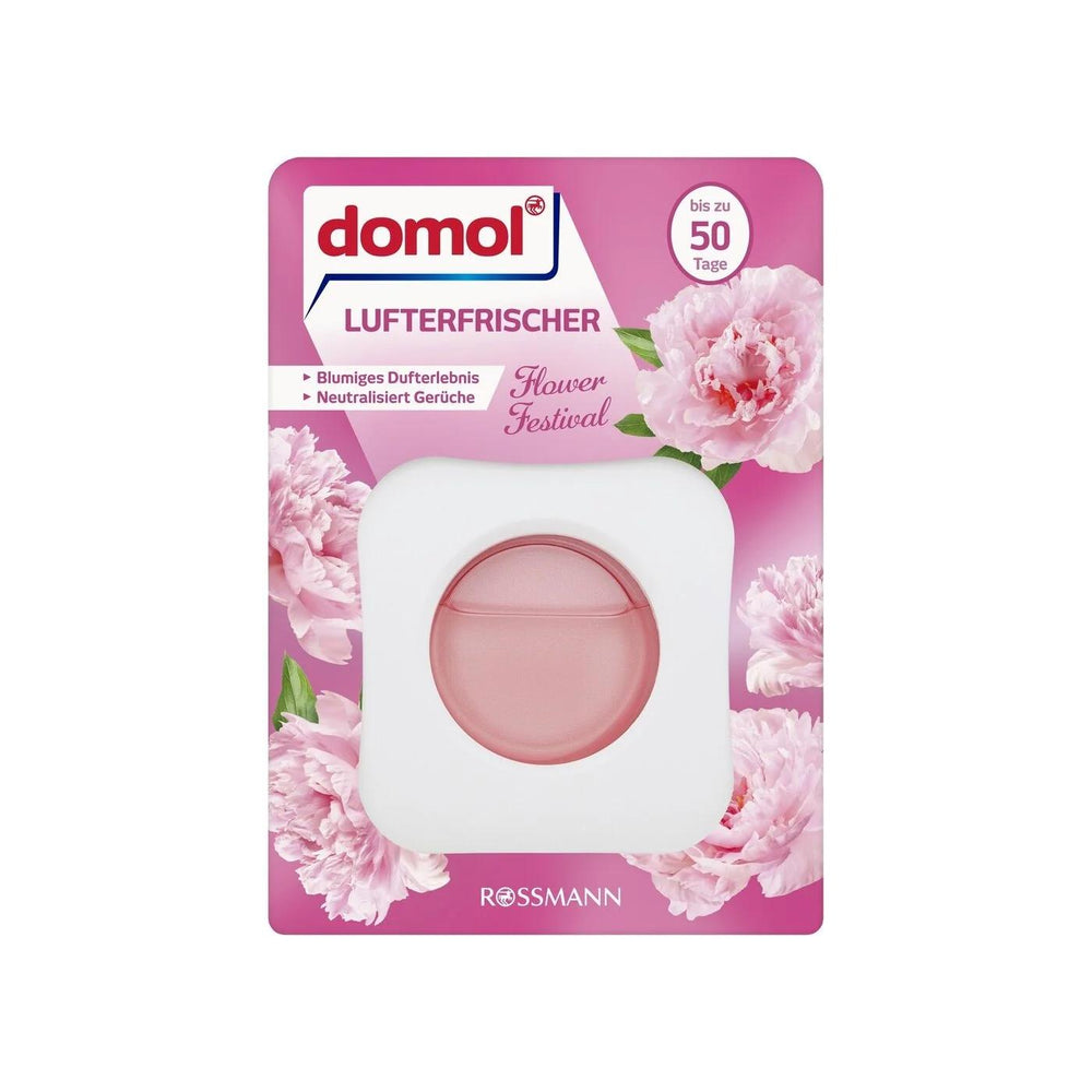 Domol Flower Festival Bathroom Air Freshener 50 Days