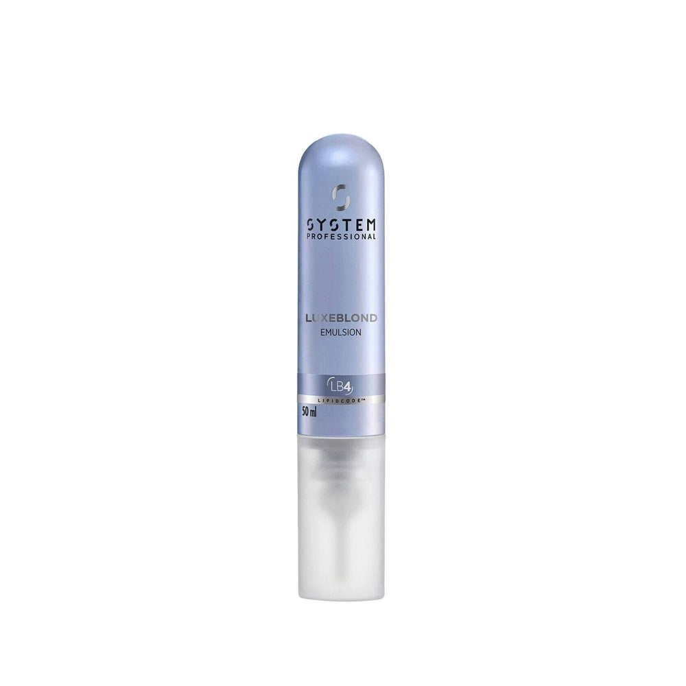 Wella System Professional LuxeBlond Emulsion 50ml - Professional Blonde Hair Care for Nourished, Vibrant Locks Wella LuxeBlond Emulsion 50ml - Blonde Hair Care Wella System Professional LuxeBlond Emulsion, blonde hair care, professional hair care products, hair nourishment, blonde hair emulsion, hair care for blondes, professional hair products, nourishing hair care, blonde hair maintenance, luxury hair care, travel size hair care