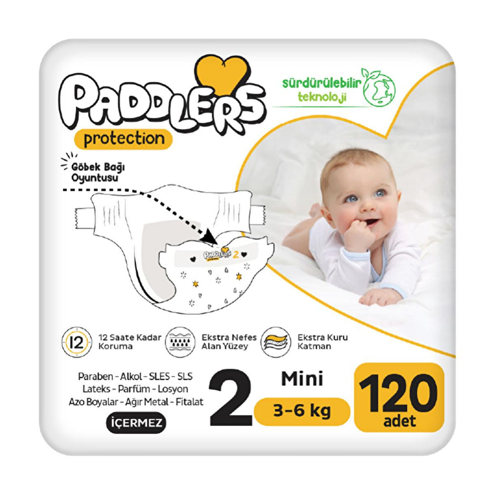 Paddlers Protection Eco-Friendly Diapers for Newborns - Comfortable, Disposable, and Sustainable Baby Diapers - Baby Care