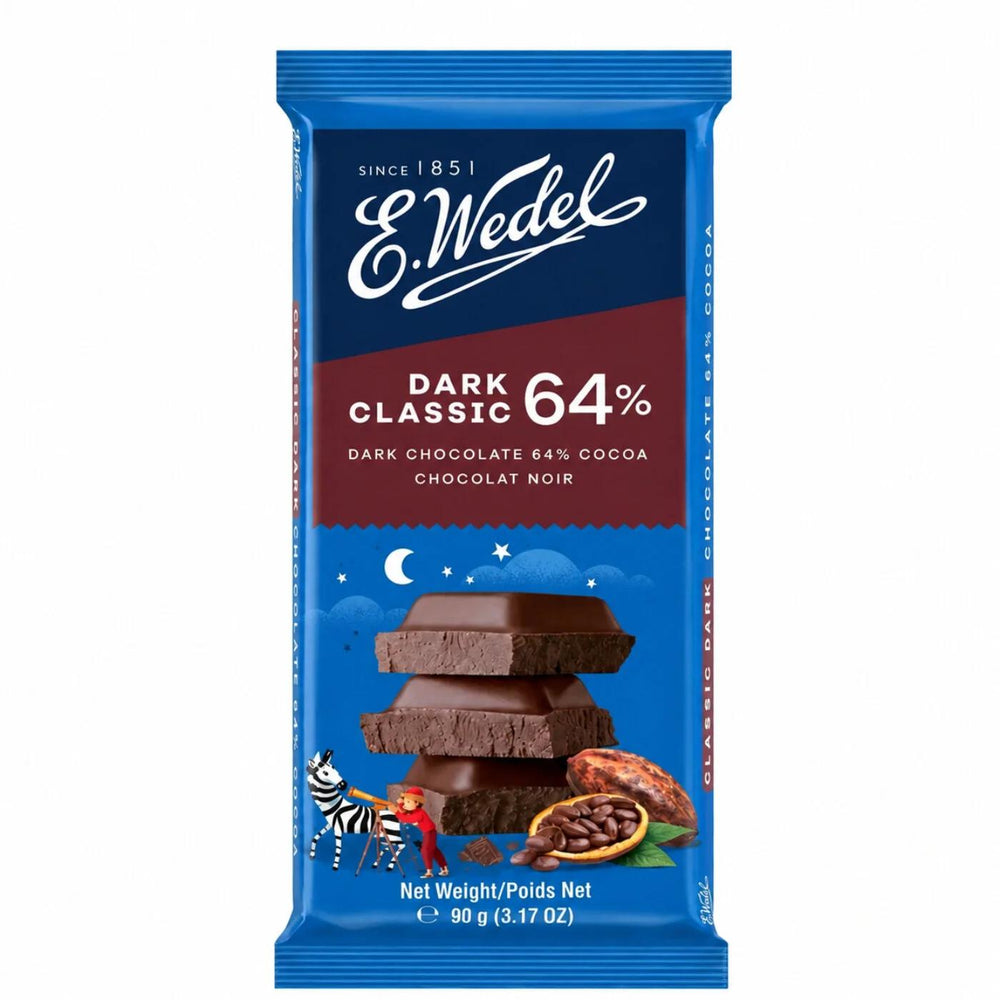 Wedel Klasik Bitter Chocolate 64% Cocoa 90 g