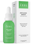 The Ceel Acne-Fighting Serum - Salicylic Acid & Tea Tree Oil for Clearer Skin The Ceel Acne Serum - Salicylic Acid & Tea Tree Oil acne-fighting serum, sivilce karşıtı serum, salicylic acid skincare, tea tree oil benefits, natural antiseptic skincare, acne treatment, skincare for sensitive skin, acne prone skin, clearer skin, skincare routine, natural skincare, serum for acne