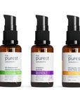 The Purest Solutions Skincare Serum Set - Anti-Aging, Brightening, and Hydrating Vitamin C, Retinol, and - Face Serum