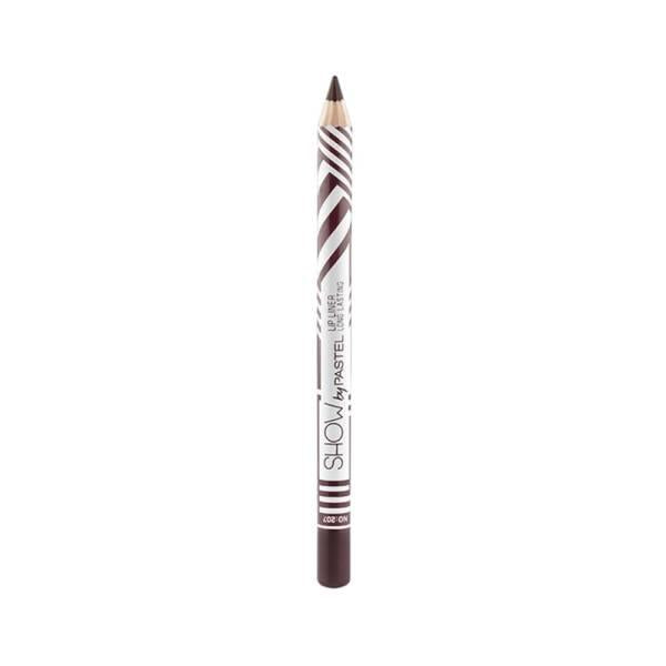 Pastel Show By Pastel Lip Liner 207 - Long-Lasting Lip Color with Easy Application - Lip Liner