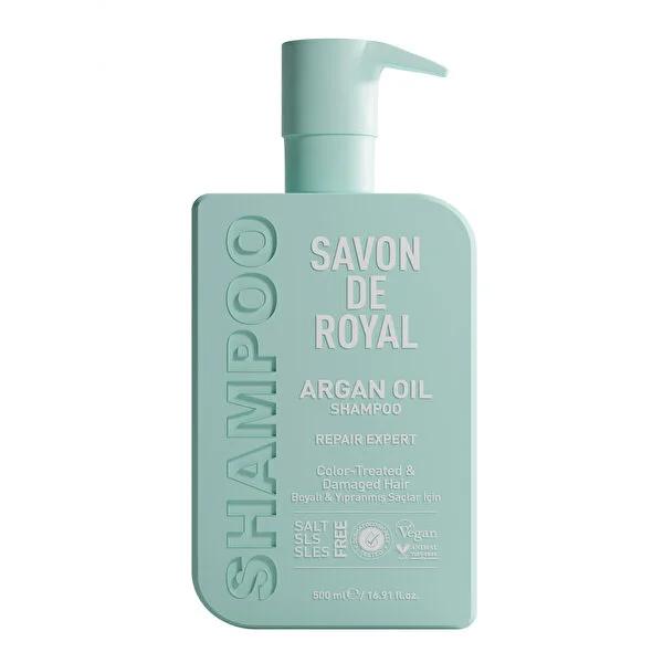 Savon De Royal Argan Oil Shampoo for Damaged & Colored Hair - Vegan, SLS/SLES Free - Repair, Shine & Vitality - 500ml Savon De Royal Argan Oil Shampoo - Repair & Shine for Damaged Hair argan oil shampoo, vegan shampoo, shampoo for colored hair, shampoo for damaged hair, SLS free shampoo, SLES free shampoo, hair repair shampoo, argan oil hair treatment, sulfate free shampoo, savon de royal shampoo, argan oil, vegan, colored hair, damaged hair, SLS free, SLES free, hair repair, hair treatment, sulfate free, s