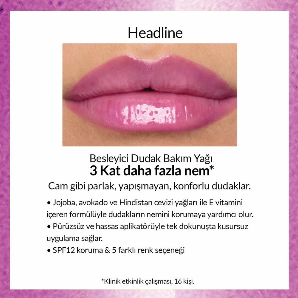 Avon Lip Oil Nourishing Lip Treatment in Headline 7ml