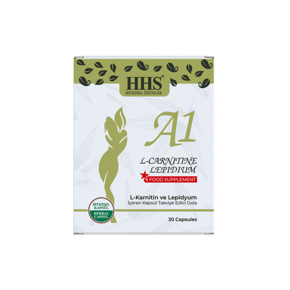 L-Carnitine Lepidium Supplement - 30 Capsules HHS A1 HHS Salk | Beauty Care Bag L-Carnitine Lepidium Supplement - 30 Capsules HHS A1 HHS Salk | Beauty Care Bag