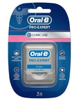 Oral-B Pro-Expert Clinic Dental Floss - Effective Plaque Removal, Gentle on Gums Oral-B Pro-Expert Clinic Dental Floss - Gentle & Effective Dental floss, Oral B Pro-Expert Clinic, Interdental cleaning, Effective plaque removal, Gentle on gums, Oral hygiene, Dental care, Oral B, Pro-Expert Clinic Line, Freshness, Coolness, Resistant to shredding, Sensitive gums, Daily oral hygiene, Plaque removal