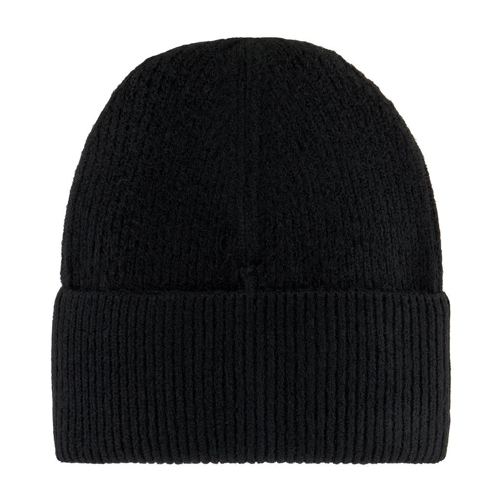 Eklips Glittery Black Beanie for Warm Winter Style