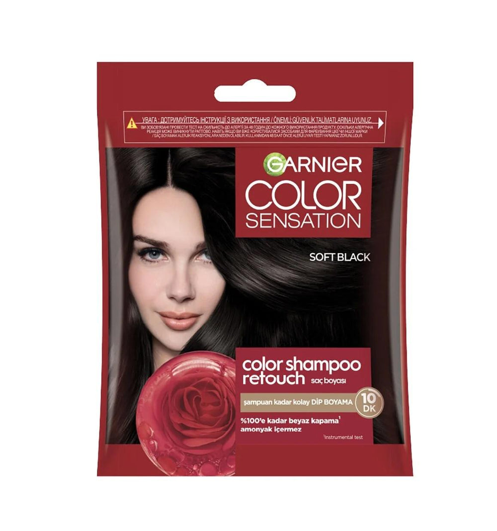 Garnier Color Shampoo Retouch Black 2.0 Root Touch-Up 1 Count