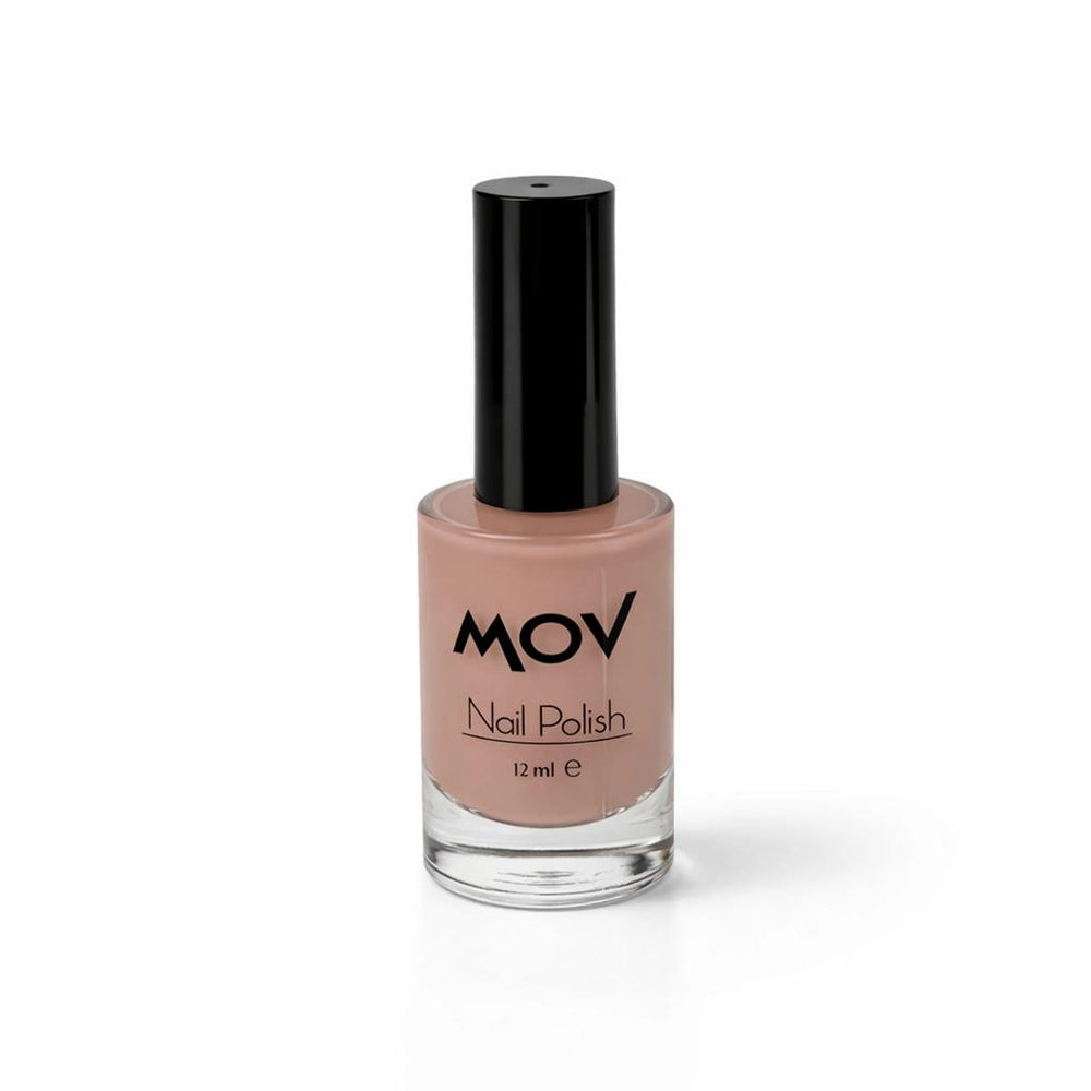 Mov Nail Polish No: 06 Light Brown - Glossy Finish 10ml