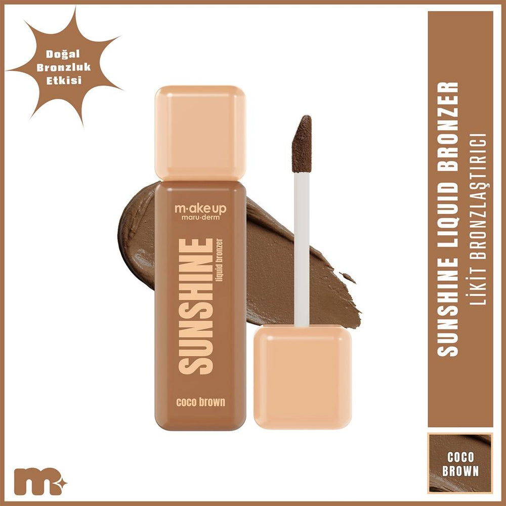 Maruderm Make Up Sunshine Liquid Bronzer Coco Brown 15ml