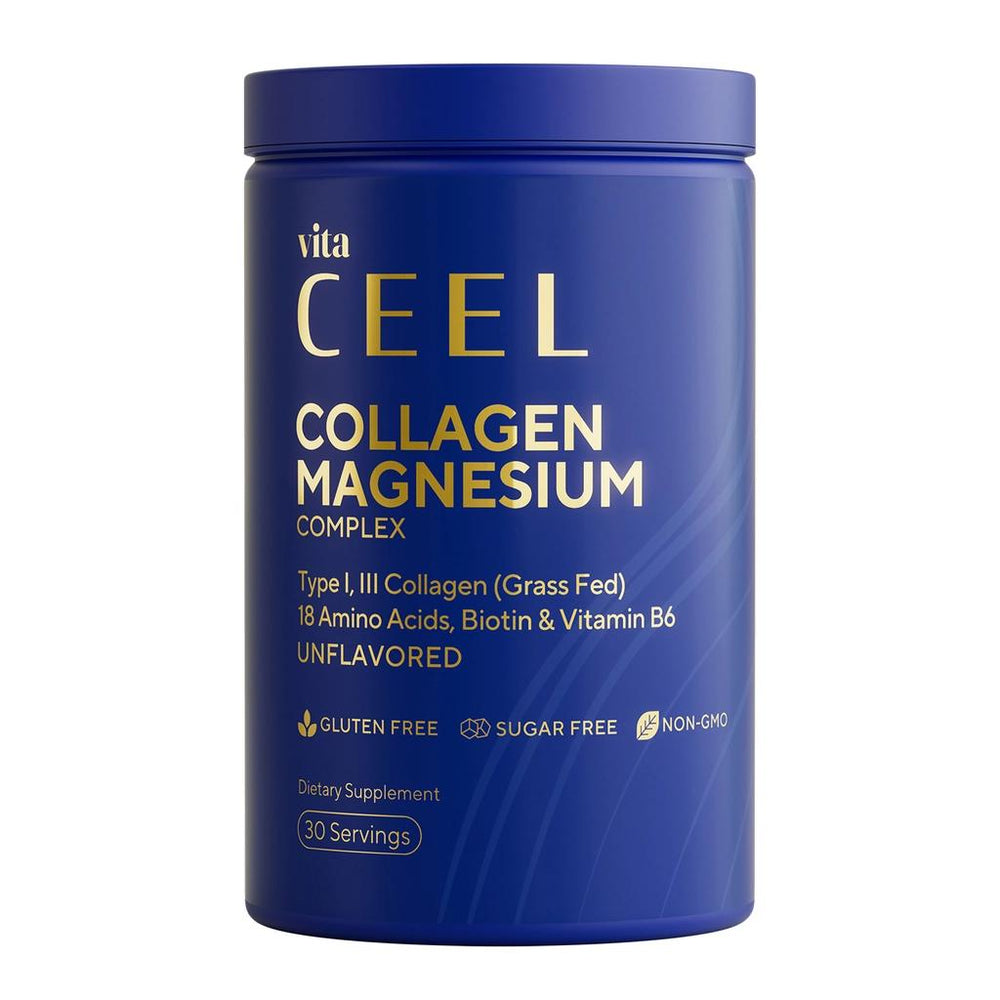 Vita Ceel Collagen Type I & III & Magnesium Complex - 30 Tablets
