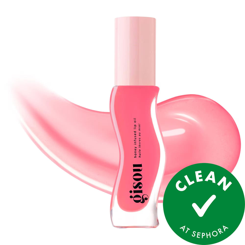 Gisou Honey Infused Hydrating Lip Oil - High Shine, Non-Sticky Formula for Dry Lips - Long-Lasting Moisture & Cruelty-Free Lip Care Gisou Honey Lip Oil: Hydrating, High-Shine & Cruelty-Free Honey infused lip oil, Hydrating lip oil, Mirsalehi honey lip oil, Non-sticky lip gloss, Cruelty-free lip care, Hyaluronic acid lip treatment, Lip moisturizer for dry lips, High shine lip oil, lip oil, lip gloss, hydrating lip care, natural ingredients, ethically sourced products, dry lips, chapped lips, beauty enthusias