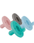 OiOi Silicone Pacifier 2-Pack Single Piece 0+ Months