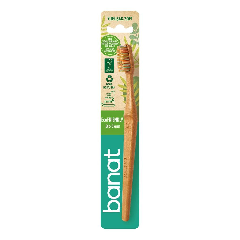 Banat Bio Clean Soft Toothbrush for Gentle Cleaning