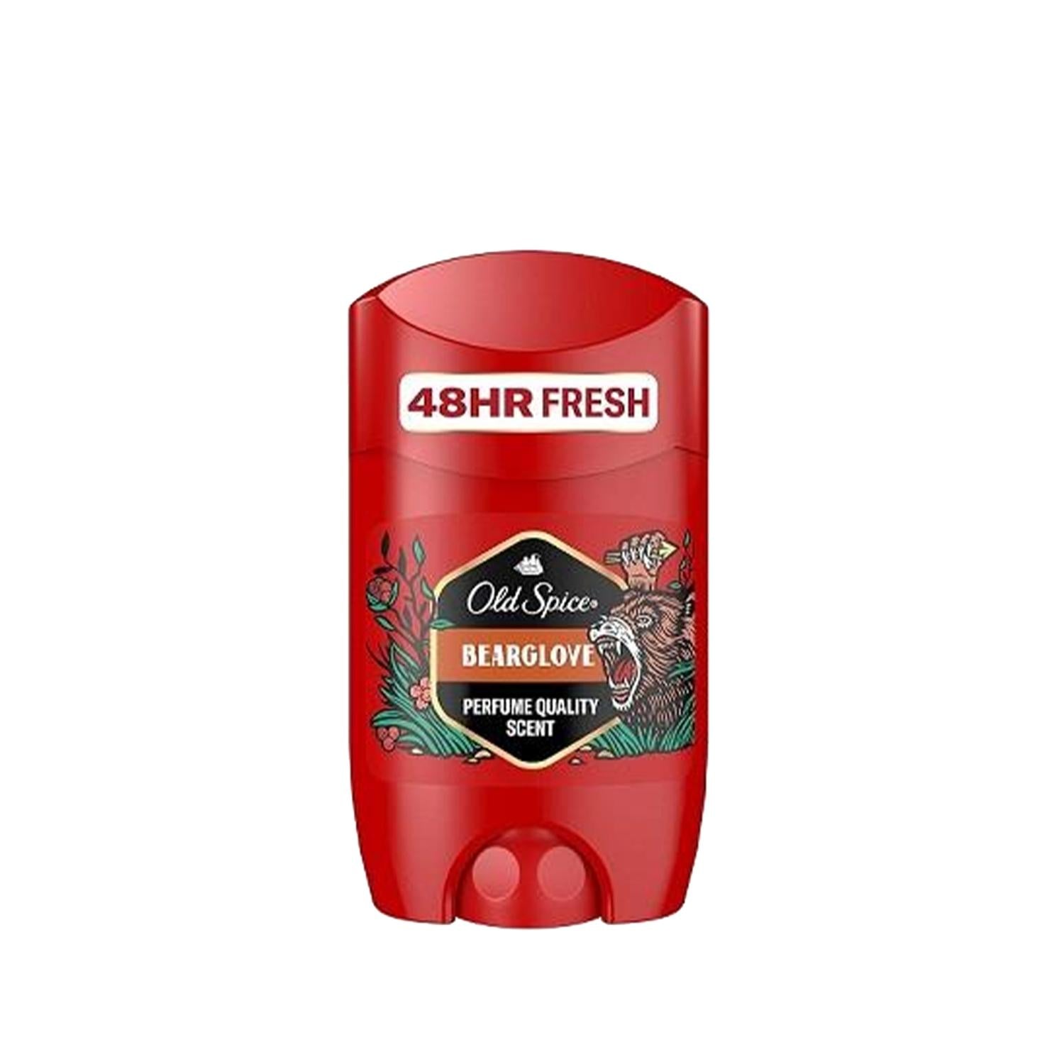 Old Spice Bearglove Antiperspirant Deodorant Stick - Long-Lasting Freshness, 50ml Old Spice Bearglove Deodorant Stick - Long-Lasting Freshness Old Spice Bearglove, Antiperspirant Deodorant Stick, Personal hygiene products, Men's grooming, Deodorant stick 50 ml, Long-lasting freshness, Sweat reduction, Body odor prevention, Convenient size, Portable deodorant, Trusted brand, Bearglove fragrance