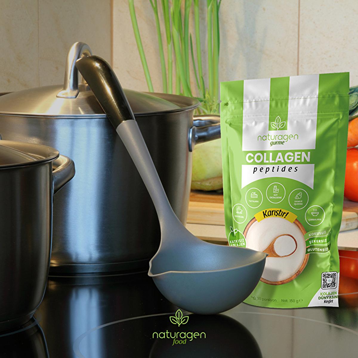 Naturagen 100% Pure Collagen Supplement Powder - Gluten-Free, Sugar-Free, Enhances Nutrition - Collagen Gurme 150g Naturagen Collagen Supplement Powder - Pure & Gluten-Free collagen supplement, collagen powder, gluten-free collagen, sugar-free collagen, pure collagen, health supplements, nutritional enhancers, cooking ingredients, dietary supplements, wellness products