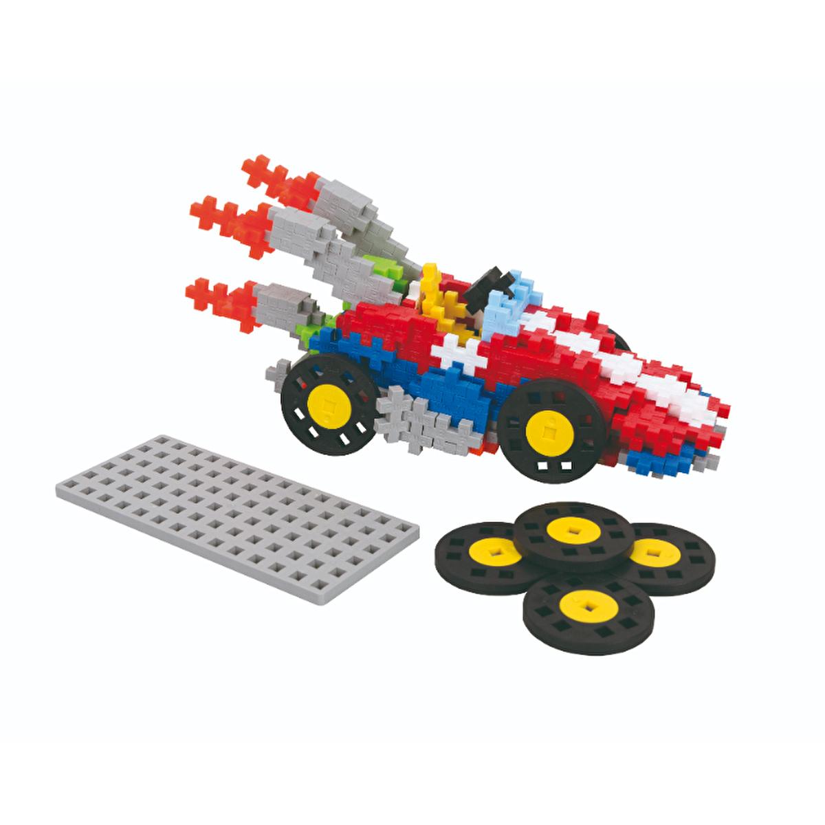 Plus Plus Go Crazy Cart - 240 Piece Construction Toy for Creative Kids Plus Plus Go Crazy Cart - 240 Piece Construction Toy Plus Plus construction toy, children's building blocks, educational toy for kids, creative play materials, STEM toy for children, construction toy, building blocks, kids' educational toys, developmental toys, Denmark made toys, plastic construction toys, travel-friendly toys, reusable storage, fine motor skills toys, hand-eye coordination toys