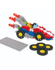 Plus Plus Go Crazy Cart - 240 Piece Construction Toy for Creative Kids Plus Plus Go Crazy Cart - 240 Piece Construction Toy Plus Plus construction toy, children's building blocks, educational toy for kids, creative play materials, STEM toy for children, construction toy, building blocks, kids' educational toys, developmental toys, Denmark made toys, plastic construction toys, travel-friendly toys, reusable storage, fine motor skills toys, hand-eye coordination toys