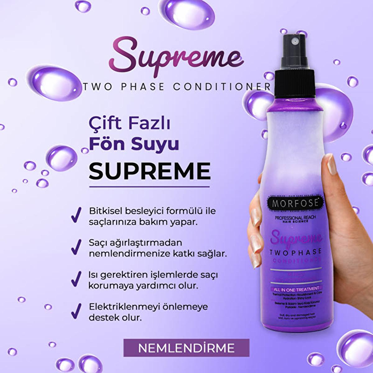 Morfose Supreme Hair Care Product - Nourishing Collagen Treatment for Dry Damaged Hair Morfose Supreme Hair Care - Nourishing Collagen Treatment hair care, nourishing hair product, collagen hair treatment, ceramide hair care, hair protection from heat damage, dry hair solution, damaged hair repair, hair nourishment, hair moisturizer, heat styling protection