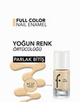 Flormar Full Color Ekstra Yoğun Pigmentli Oje - High Pigment Nail Polish for Long Lasting Color - Nail Polish
