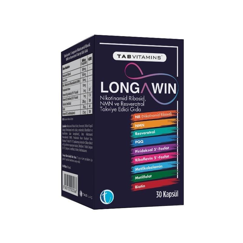 Tabvitamins Longawin Daily Wellness Support 30 Capsules