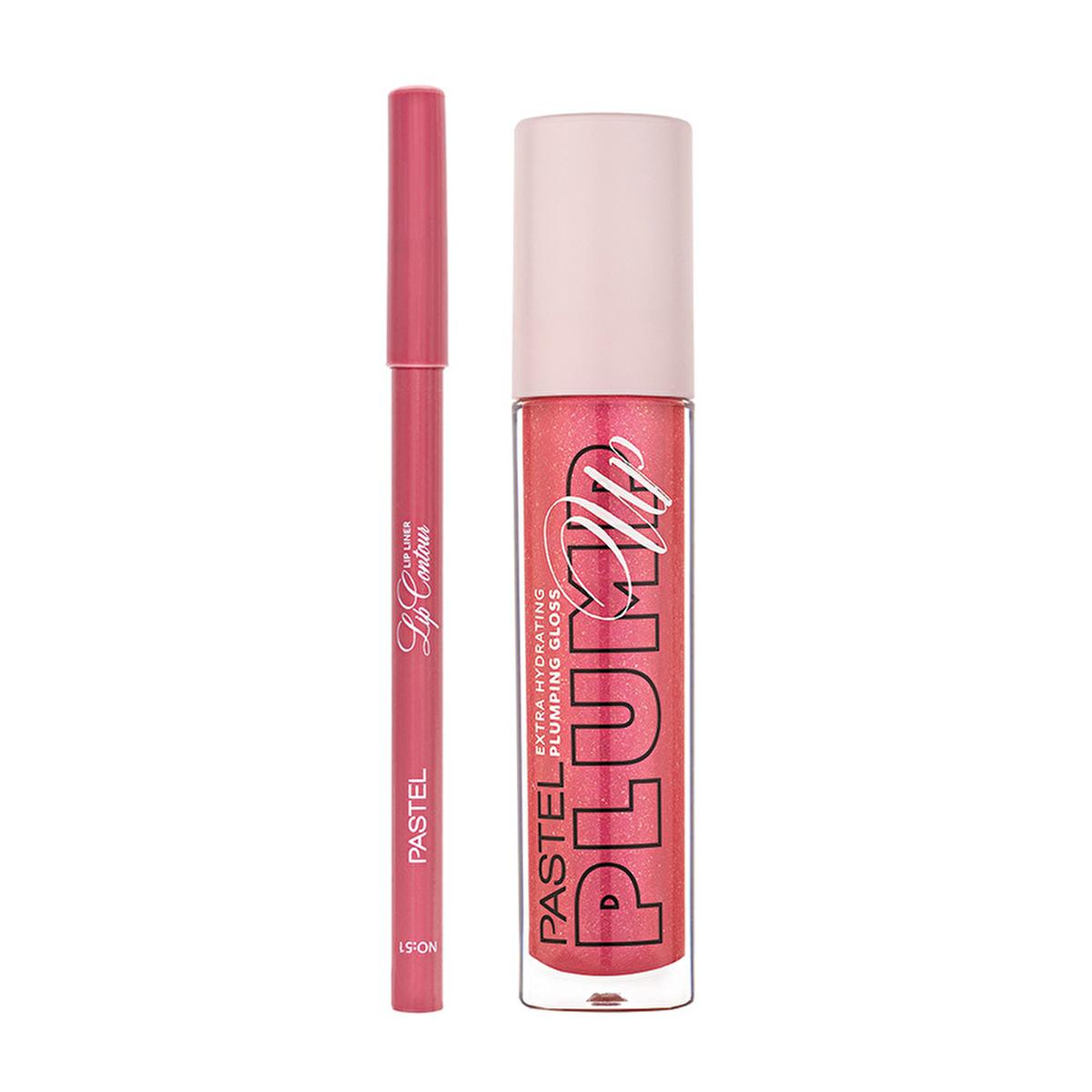 Pastel Perfect: Plumping Lip Gloss & Contour Liner Duo - Achieve Fuller, Defined Lips with Ultra-Glossy Finish Pastel Lip Plumper & Liner: Get Fuller, Defined Lips Instantly lip gloss, lip liner, lip plumper, lip contour, makeup set, fuller lips, defined lips, pastel lip gloss, plumping lip gloss, lip liner and gloss set, makeup enthusiasts, lip enhancement, easy application, ultra-glossy finish, vivid color, lip definition, lip volume, beauty, cosmetics, lip makeup, gifts for her, defined lip contours, lip