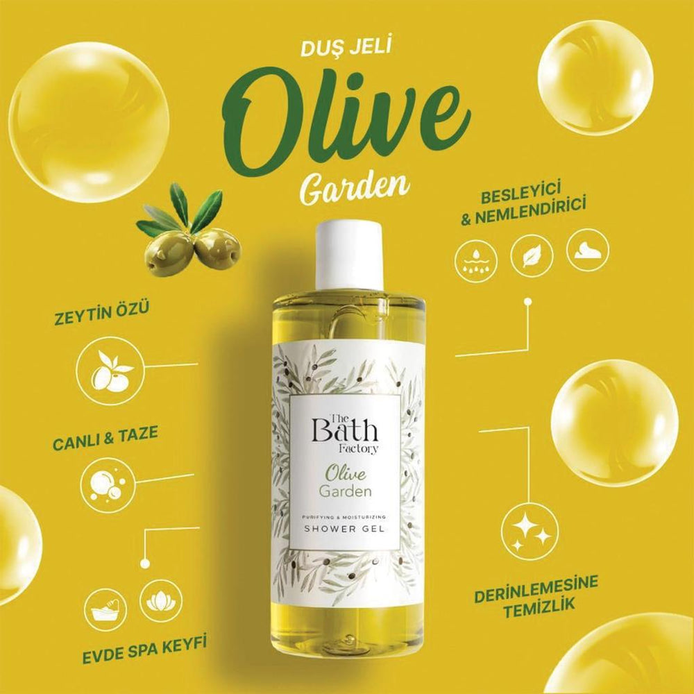 The Bath Factory Olive Garden Nourishing Shower Gel 400 ml