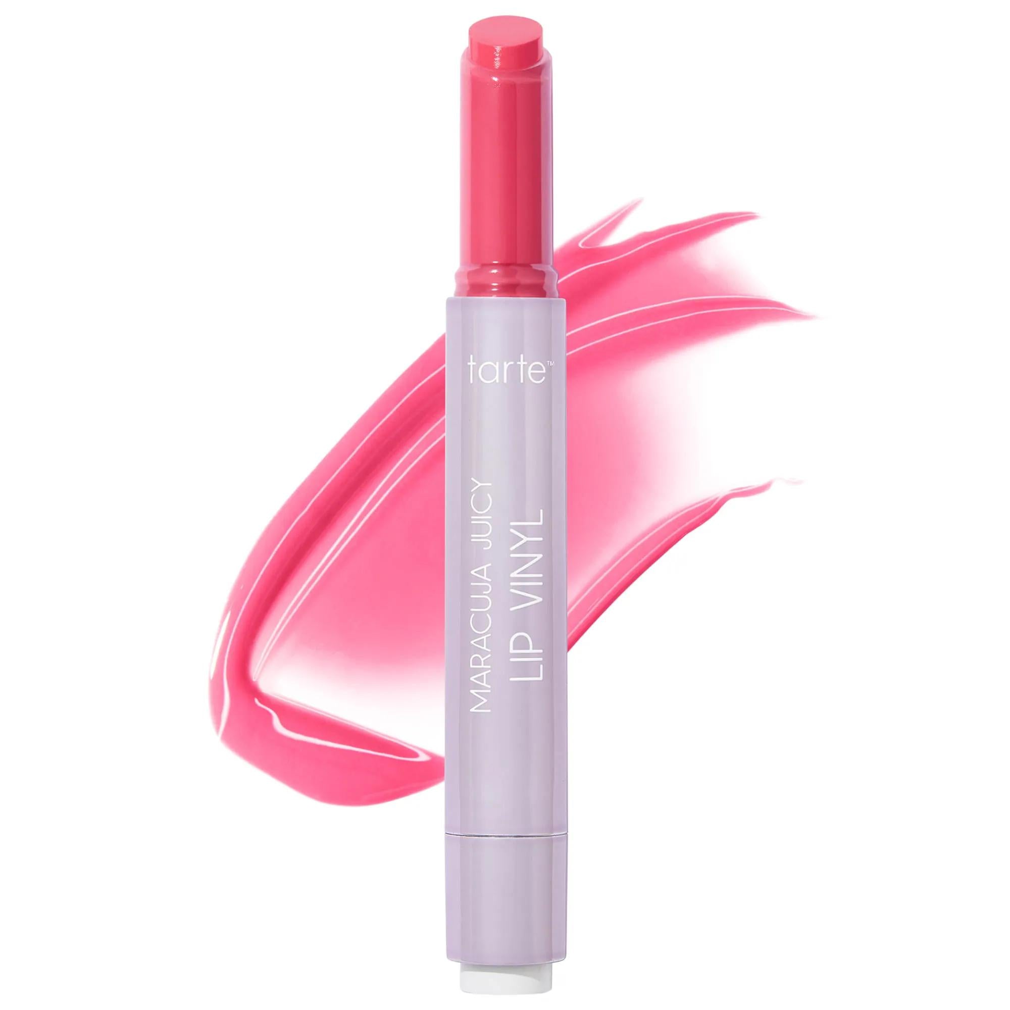 Tarte Maracuja Juicy Lip Vinyl: Hydrating, Superfruit Infused Gloss for a Wet-Look Finish - Cruelty-Free & Dry Lip Savior Tarte Maracuja Lip Vinyl: Hydrating Glossy Wet-Look Lips Maracuja lip gloss, Hydrating lip gloss, Superfruit lip gloss, Glossy lip vinyl, Wet-look lip gloss, Cruelty-free lip gloss, Hyaluronic acid lip gloss, Lip gloss for dry lips, Lip Gloss, Lip makeup, Hydrating lip care, Smoothing lip gloss, Nourishing lip treatment, Mirror shine, Voluminous lips, Dimensional lips, Healthy lips, Lip 