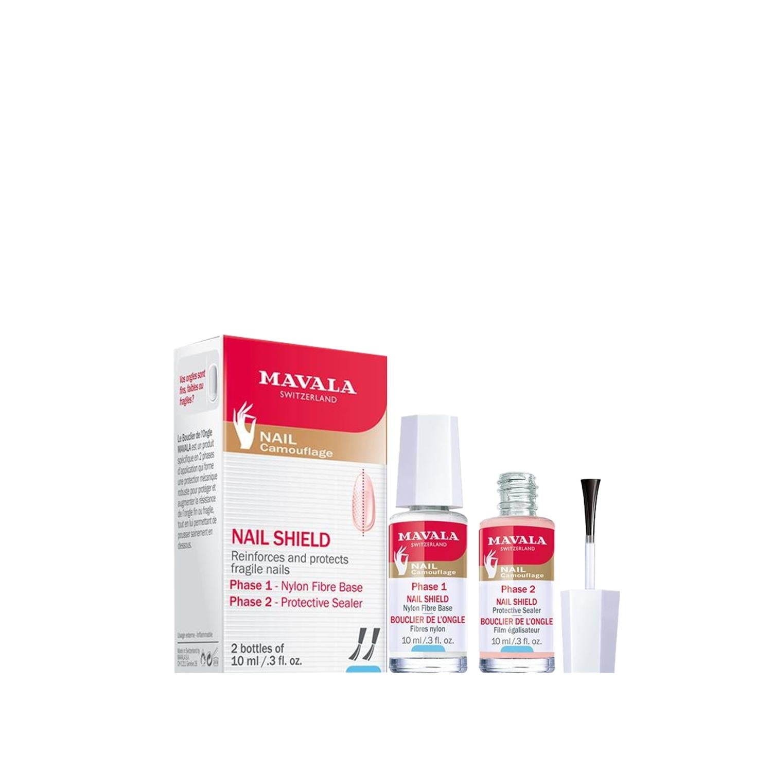 Mavala Nail Shield Tırnak Kalkanı 2x10 ml - Protect & Strengthen Your Nails with Premium Nail Care Mavala Nail Shield - Protect Your Nails Mavala Nail Shield, nail care product, nail protection, beauty product, nail health, nail strengthener, nail care solution, premium nail care, nail shield, Mavala brand