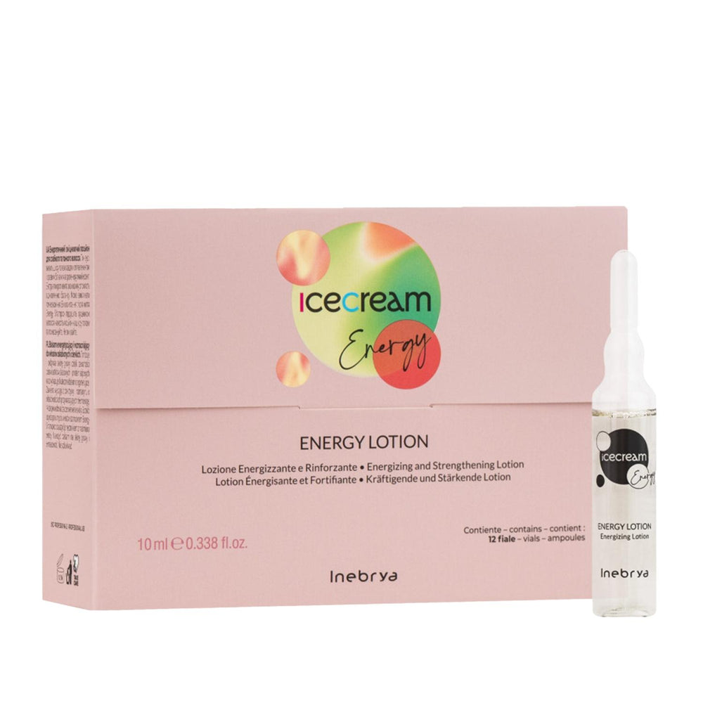 Inebrya Ice Cream Energy Lotion Strengthening Hair Serum 12x10 ml