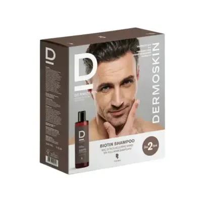 Dermoskin Biotin Men's Shampoo Kofre 3x200ml - image 4