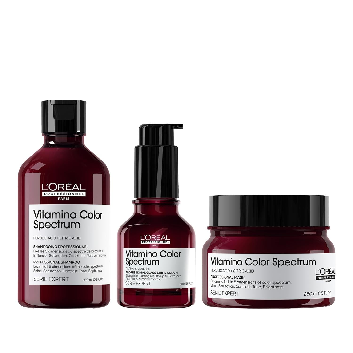 Loreal Professionnel Vitamino Color Hair Care Set: Color Protection & Strengthening for Color-Treated Hair Loreal Vitamino Color: Hair Care Set for Color Protection color treated hair care, hair color protection, hair strengthening set, Loreal Vitamino Color, professional hair care, color safe shampoo, color safe conditioner, hair care set, color protection, hair strengthening, professional grade, Vitamino Color Spectrum, color-treated hair, maintain hair color vibrancy, salon-quality results, prevents colo
