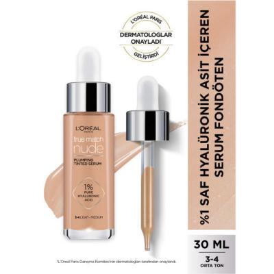 loreal paris true match nude foundation serum light medium, loreal paris foundation serum bottle L'Oreal Paris True Match Nude Foundation Serum - Light Medium | 30 ml L'Oreal Paris True Match Nude Foundation Serum loreal-paris, true-match, nude-foundation, serum, light-medium, makeup, sensitive-skin, all-skin-types, hydrating, ai-generated