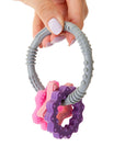 Babyjem Silicone Teether Toy Ring - Safe, BPA-Free, Dishwasher Safe Baby Teething Relief for Infants 3 Months+ - view 6