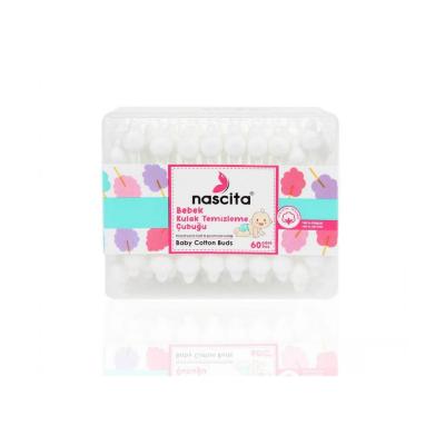 Nascita Baby Ear Cleaning Stick - Gentle & Safe for Infants, Pack of 60 Nascita Baby Ear Cleaning Stick - Safe & Gentle baby ear cleaning stick, ear cleaning for infants, baby hygiene products, earwax removal for babies, gentle baby care, infant ear care, baby care products, ear cleaning solution, safe for babies, pack of 60, Nascita baby products