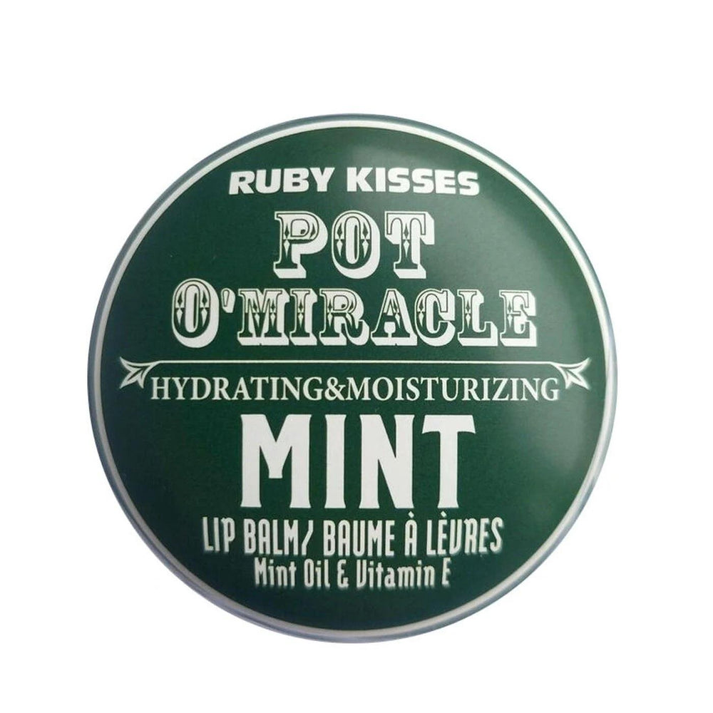 Ruby Kisses Pot O'Miracle Cooling Mint Lip Revitalizer 10g