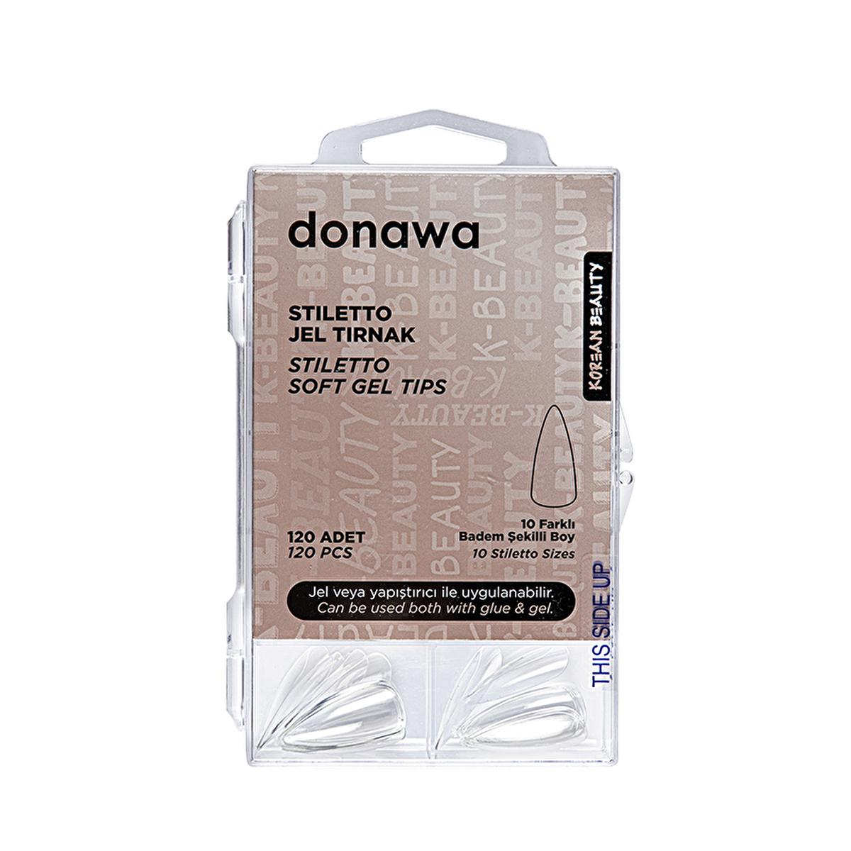 Donawa Stiletto Gel Nail Tips - 120 Pcs Natural Looking False Nail Extensions | Professional Artificial Nails, Easy Application, Durable & Flexible Donawa Gel Nail Tips: Natural False Nail Extensions - 120 Pcs jel tırnak, gel nail tips, false nail extensions, artificial nails, natural looking nails, tırnak yapıştırıcı, nail adhesives, gel nail kit, nail extensions, jel nails, stiletto nails, false nails, nail art, nail design, durable nails, flexible nails, easy application, natural finish, long-lasting, na