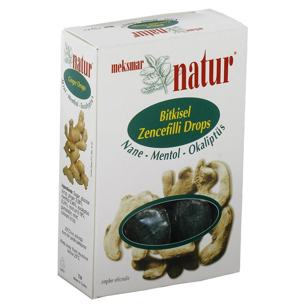 Meksmar Natur Mint Lemon Eucalyptus Lozenges 75g