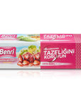 Benri Refrigerator Storage Bags - Medium Size, 30 Count - Food Safe, Transparent, Kitchen Organization - view 2