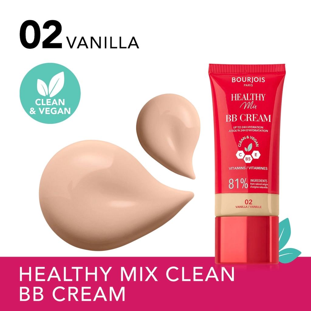 Bourjois Healthy Mix Clean BB Cream 02 Vanilla 30ml