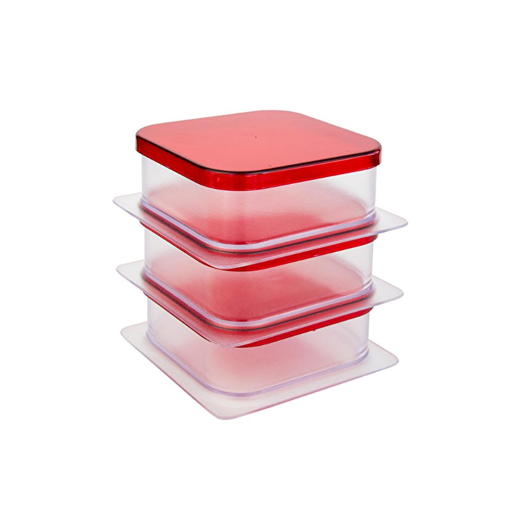 Decobella Breakfast Set - 3 Piece Serving Dishes with Lids, Food Storage, Dishwasher Safe Kitchenware - view 4